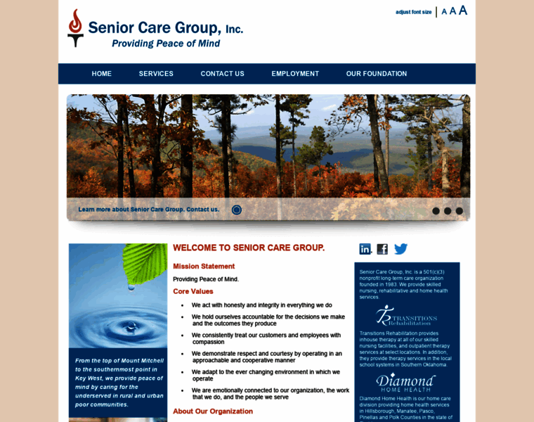 Seniorcaregroup.com thumbnail