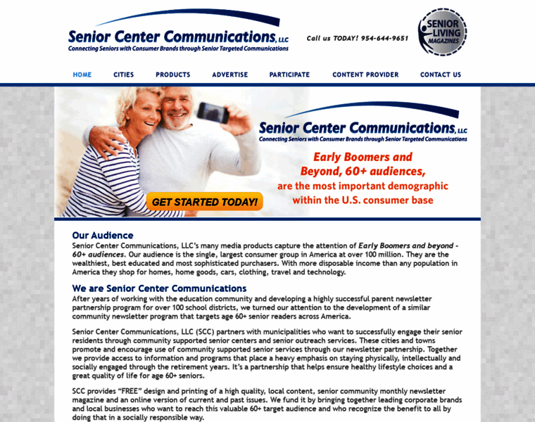 Seniorcentercommunications.com thumbnail