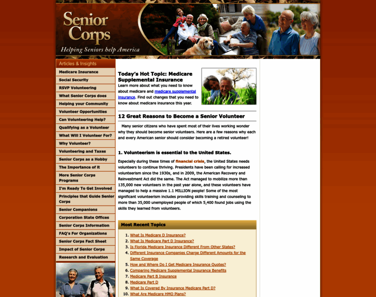 Seniorcorps.org thumbnail