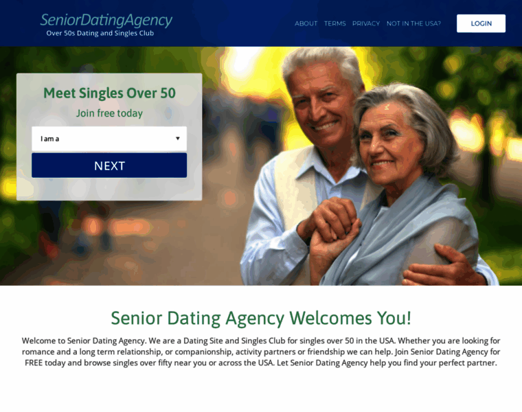 Seniordatingagency.com thumbnail