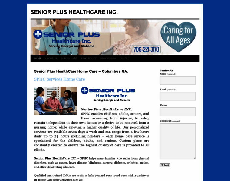 Seniorplushealthcare.com thumbnail