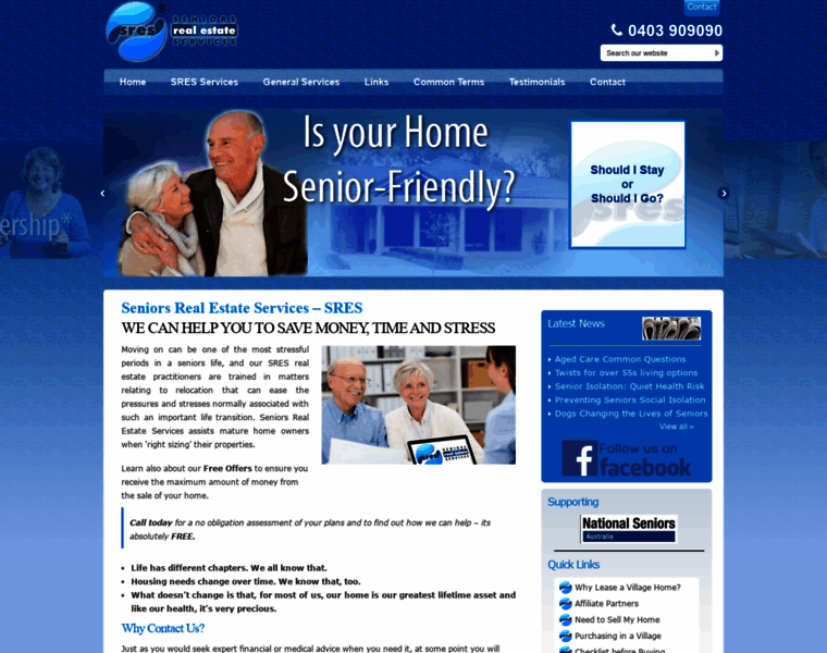 Seniorsrealestateservices.com.au thumbnail