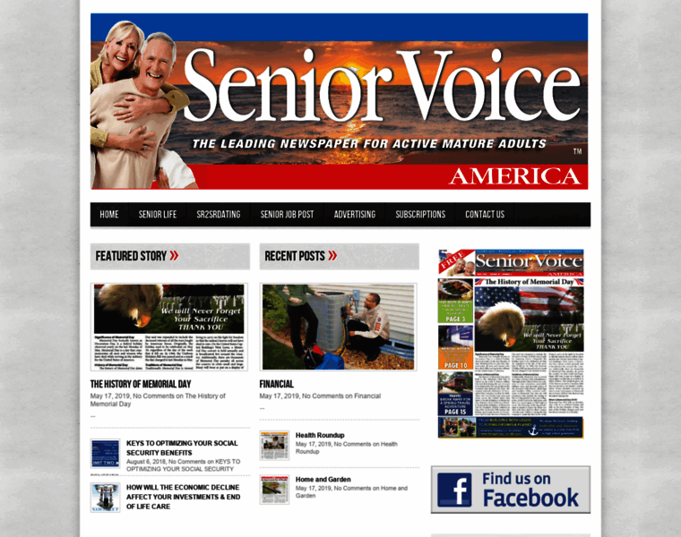 Seniorvoiceamerica.com thumbnail