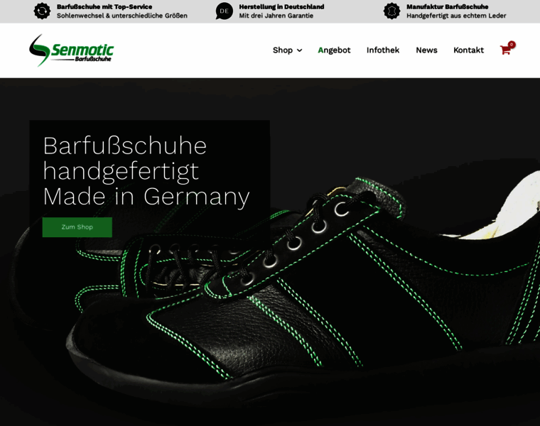 Senmotic-shoes.eu thumbnail
