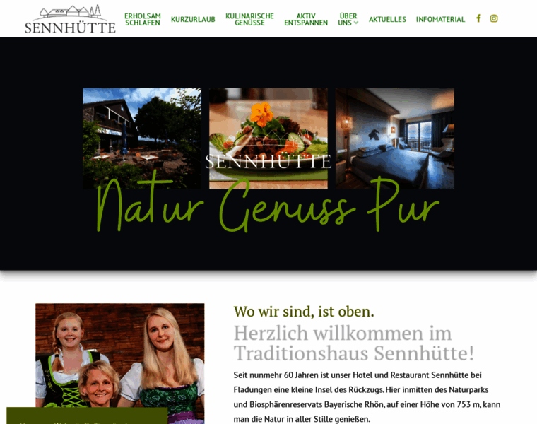 Sennhuette-rhoen.de thumbnail