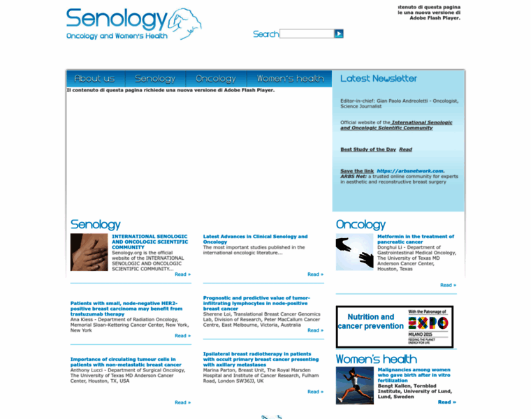 Senology.it thumbnail