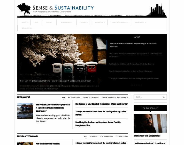Senseandsustainability.net thumbnail Senseandsustainability.net thumbnail