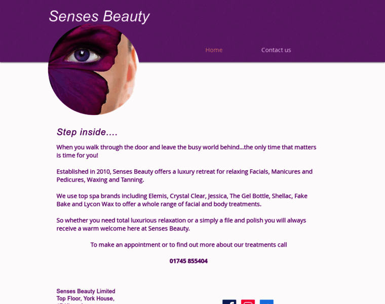 Senses-beauty.co.uk thumbnail