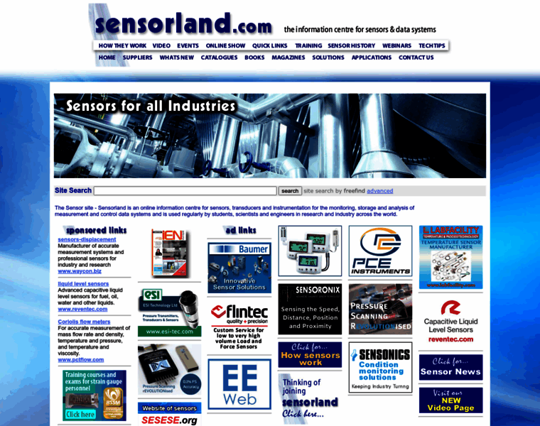 Sensorland.com thumbnail