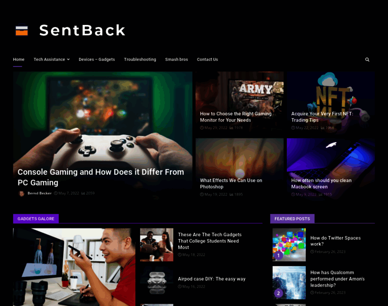 Sentback.org thumbnail Sentback.org thumbnail
