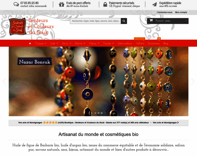 Senteurs-et-couleurs-du-souk.fr thumbnail