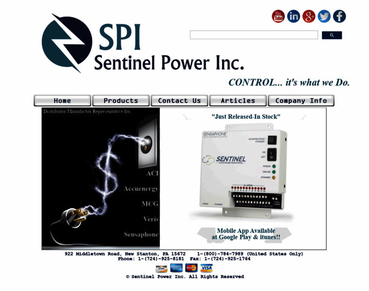 Sentinelpower.net thumbnail