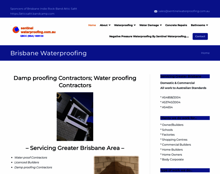 Sentinelwaterproofing.com.au thumbnail
