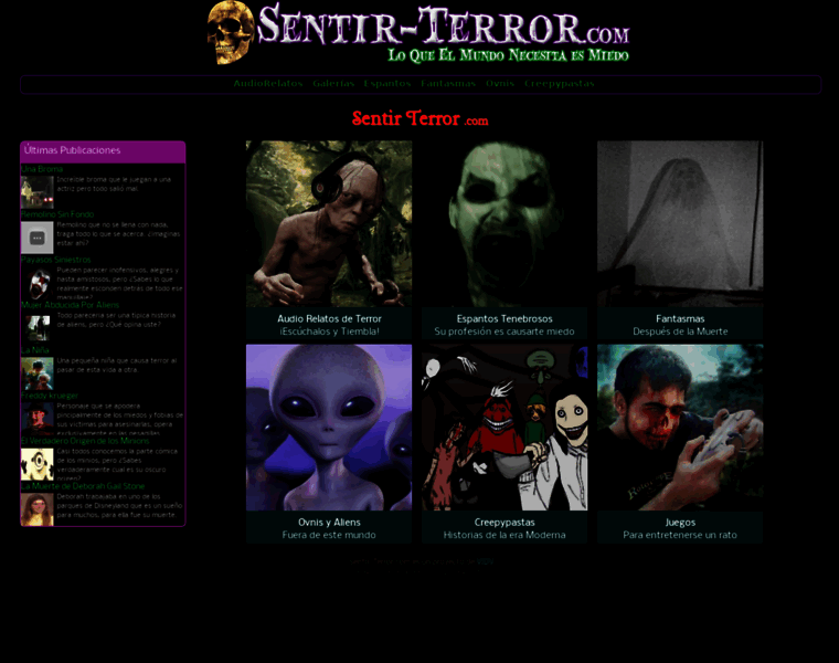 Sentir-terror.com thumbnail