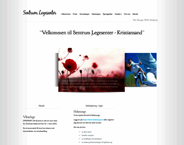 Sentrum-legesenter.no thumbnail