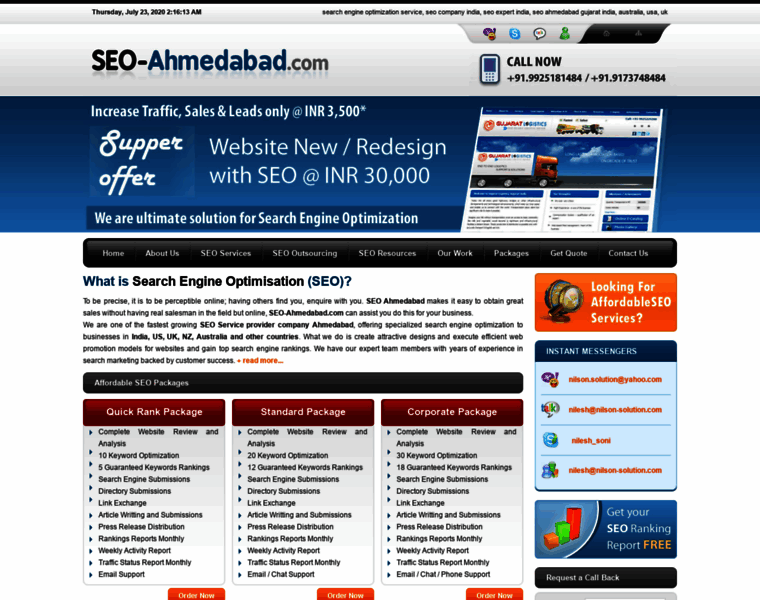 Seo-ahmedabad.com thumbnail