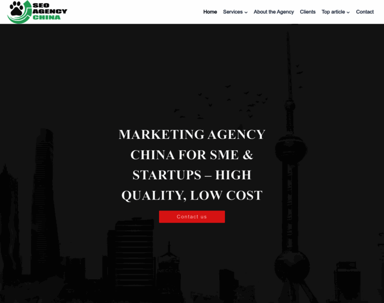 Seoagencychina.com thumbnail