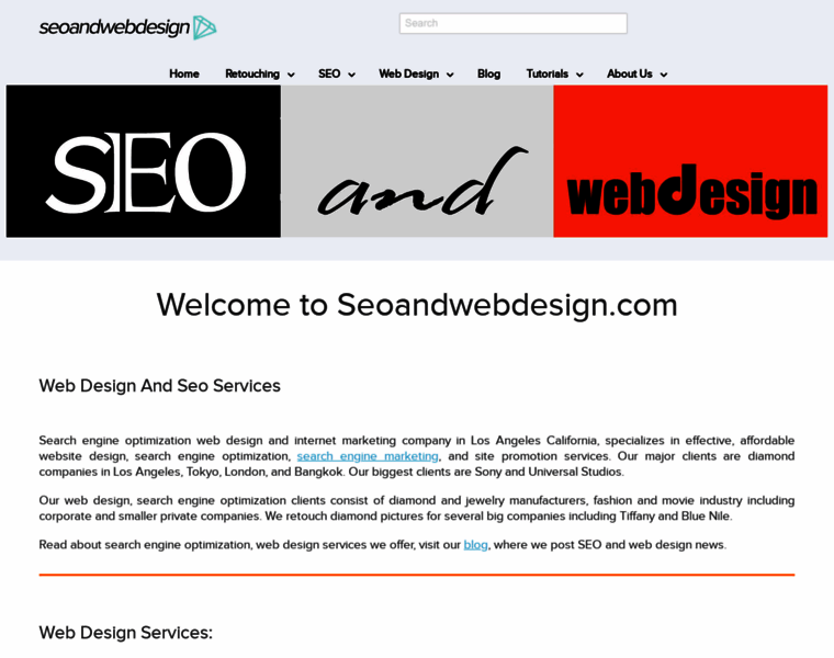 Seoandwebdesign.com thumbnail