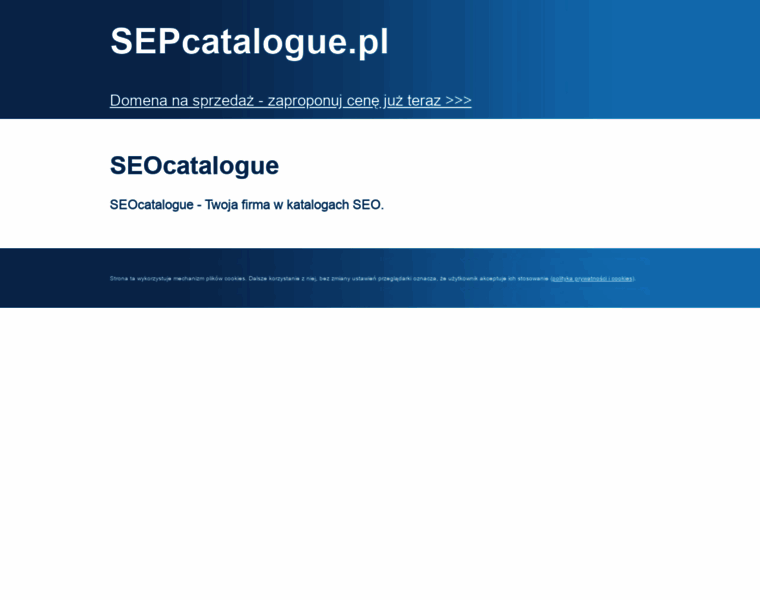 Seocatalogue.pl thumbnail
