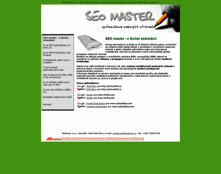 Seomaster.cz thumbnail