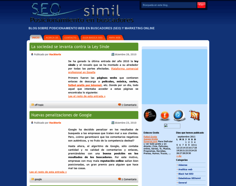 Seosimil.net thumbnail