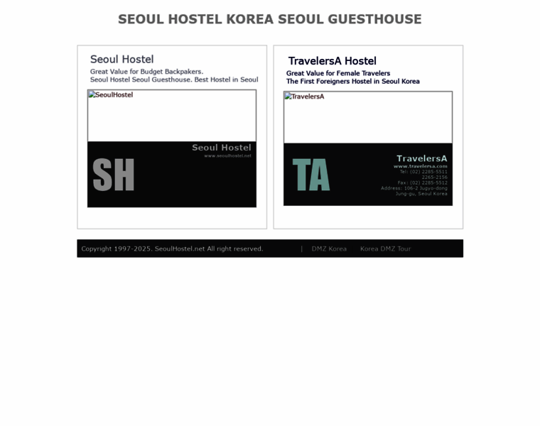 Seoulhostel.net thumbnail