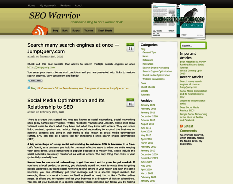 Seowarrior.net thumbnail