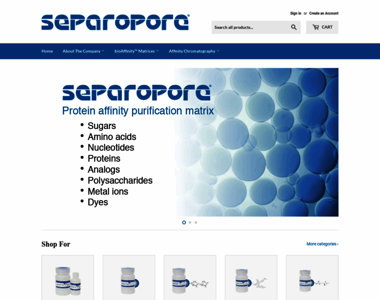 Separopore.com thumbnail