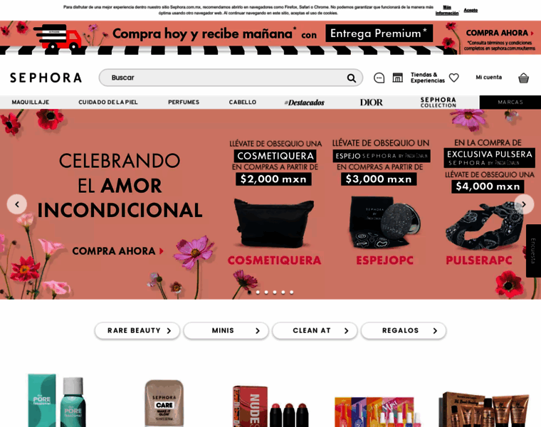 Sephora.com.mx thumbnail