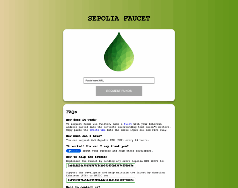 Sepoliafaucet.net thumbnail