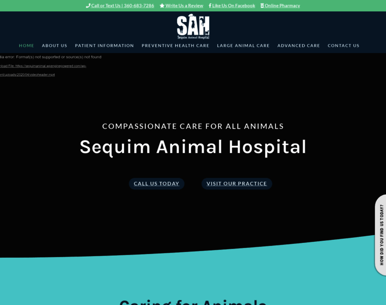 Sequimanimalhospital.com thumbnail
