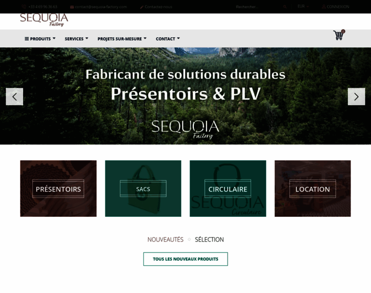 Sequoia-factory.com thumbnail
