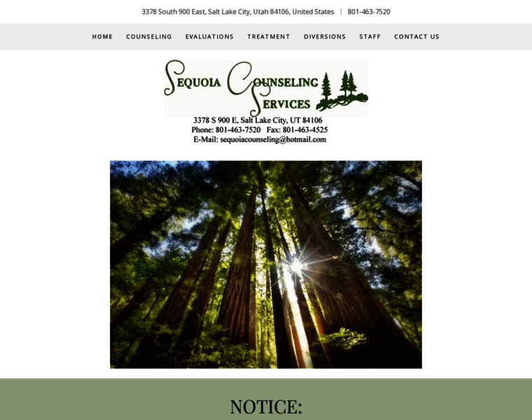 Sequoiacounseling.org thumbnail