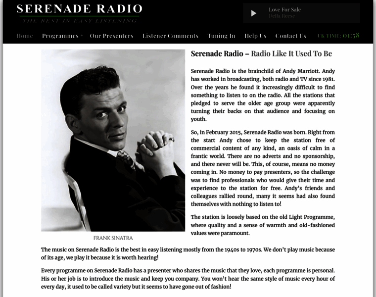 Serenade-radio.com thumbnail