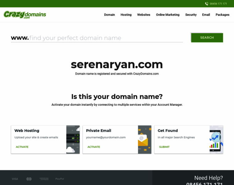Serenaryan.com thumbnail