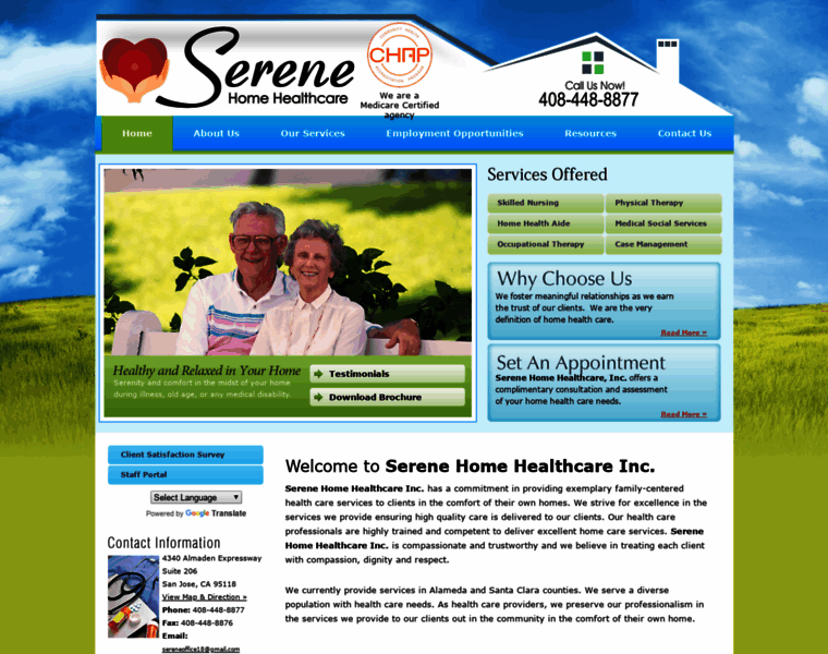 Serenehc.com thumbnail