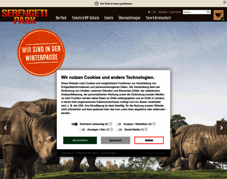 Serengeti-park.com thumbnail