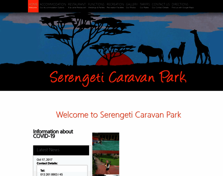 Serengeticaravanpark.co.za thumbnail