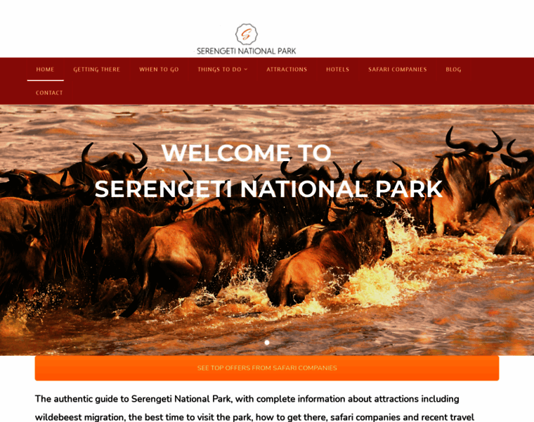 Serengetinationalpark.net thumbnail