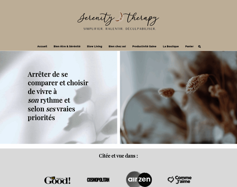 Serenity-therapy.fr thumbnail