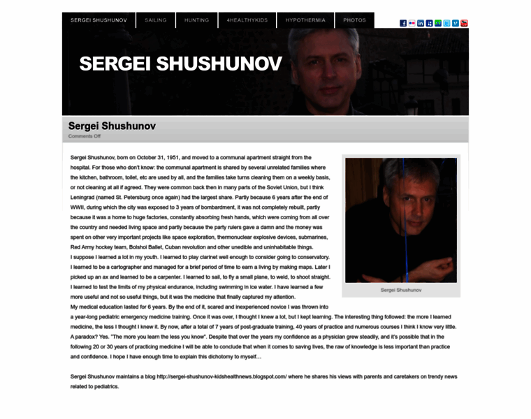 Sergeishushunov.com thumbnail