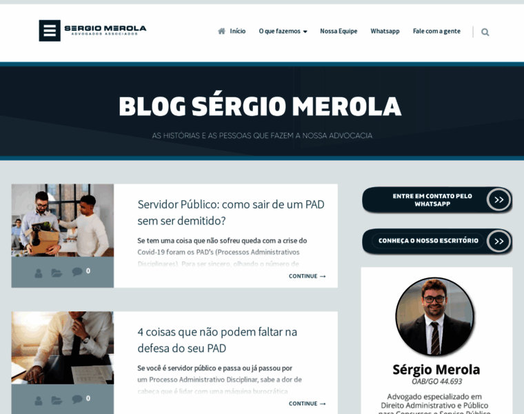 Sergiomerola.adv.br thumbnail