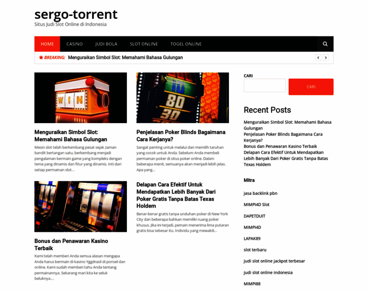 Sergo-torrent.info thumbnail
