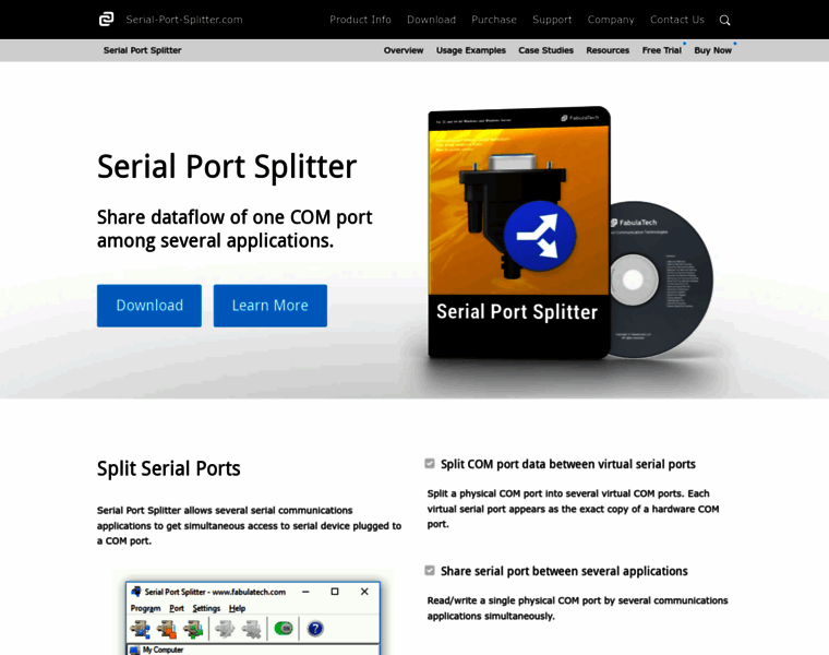 Serial-port-splitter.com thumbnail