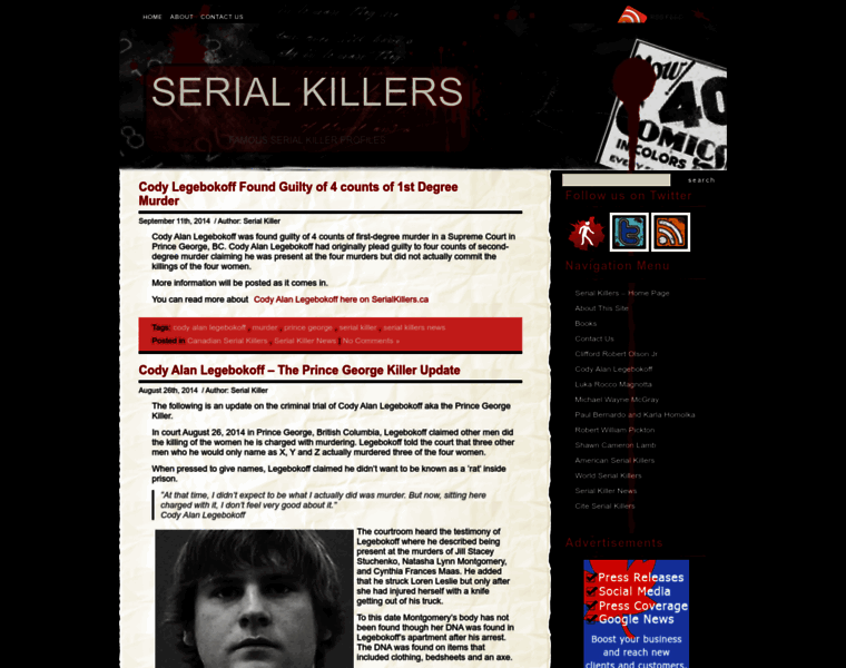 Serialkillers.ca thumbnail