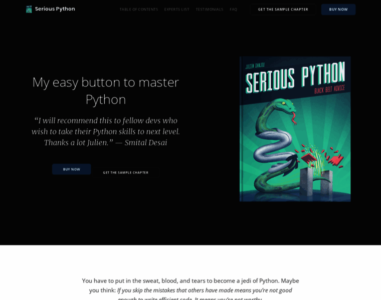 Serious-python.com thumbnail