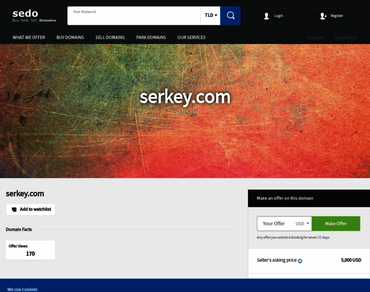 Serkey.com thumbnail