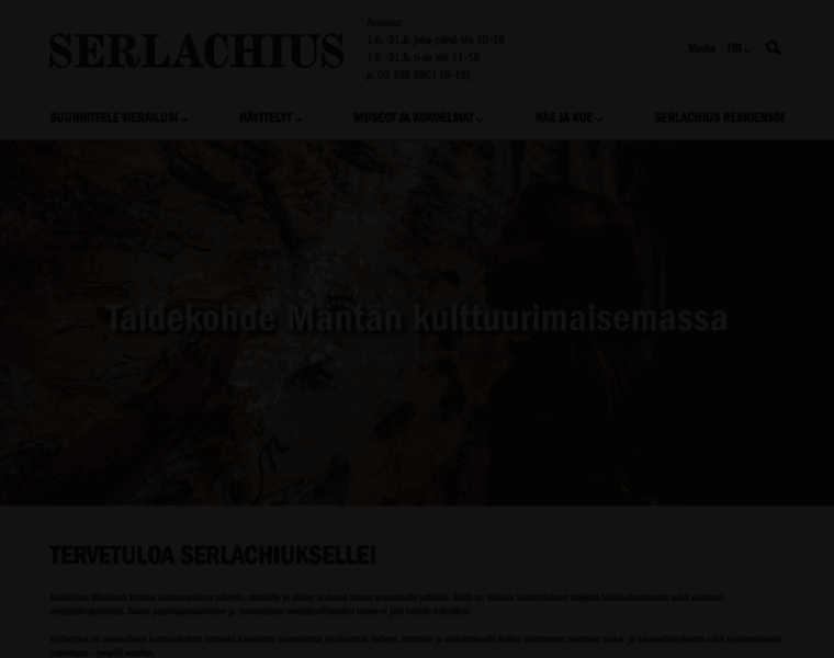 Serlachius.fi thumbnail