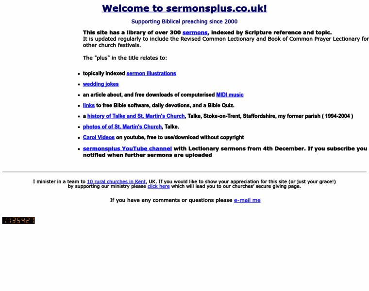 Sermonsplus.co.uk thumbnail