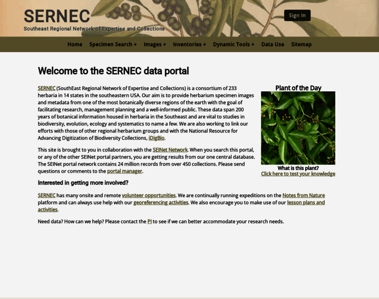 Sernecportal.org thumbnail